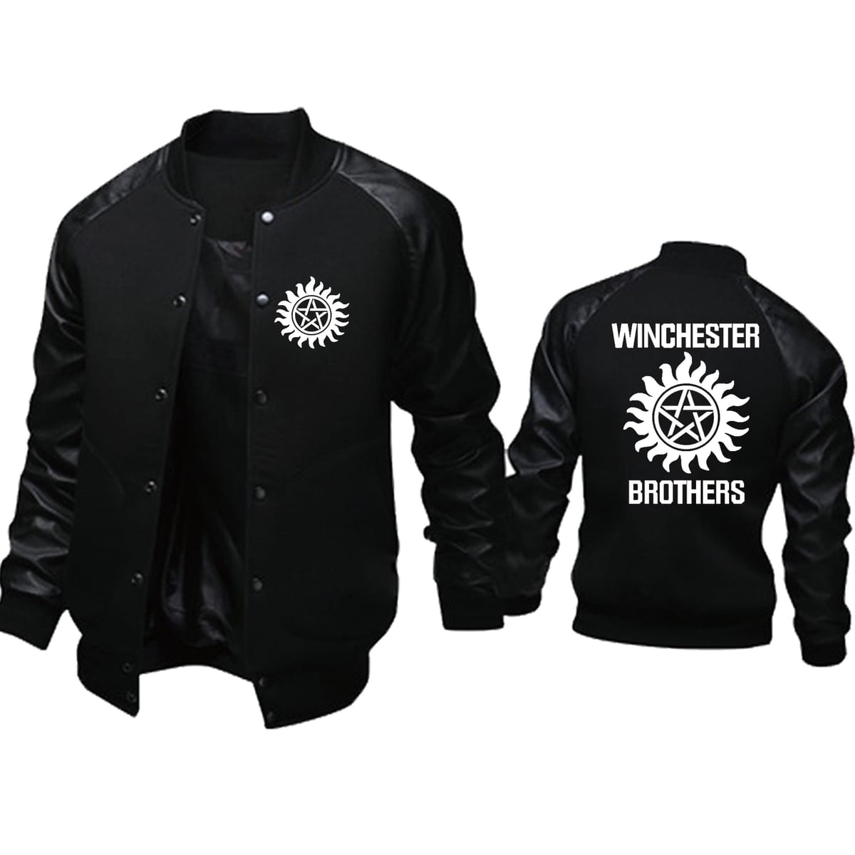 new spring autumn Supernatural Men's pullover Winchester Bros Harajuku high quality Cotton Casual Men's Jacket Wear