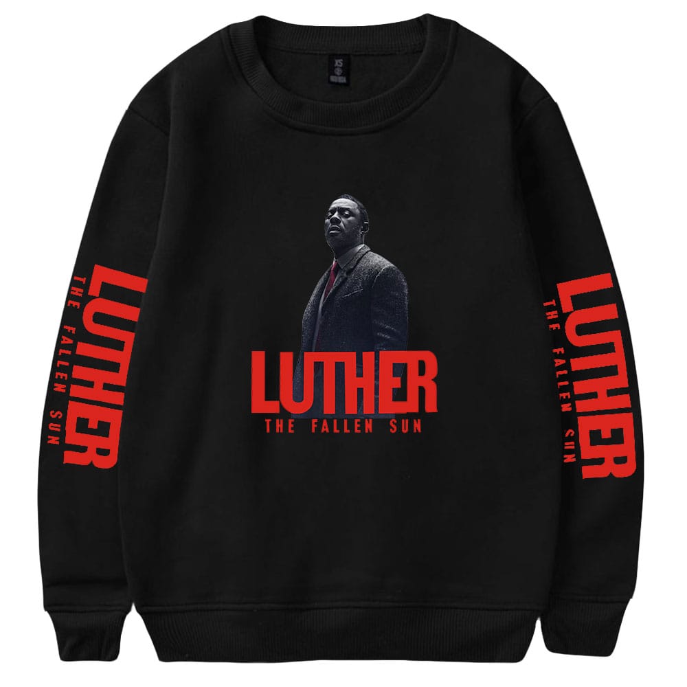 Luther: The Fallen Sun Pullover 2023 New Personalised Sweatshirt Long Sleeve Men's Comfort Adult Crewneck Sweatshirt