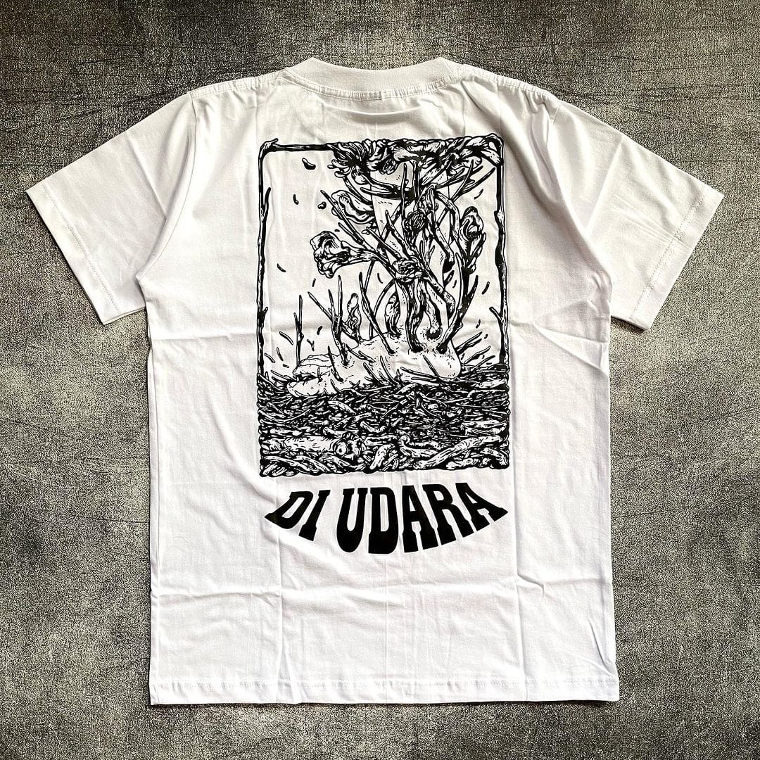 Y2k Harajuku Retro Fashion Street Print Loose T-Shirts Women's White Simple Cotton Loose Tops Korean Style Short Sleeve
