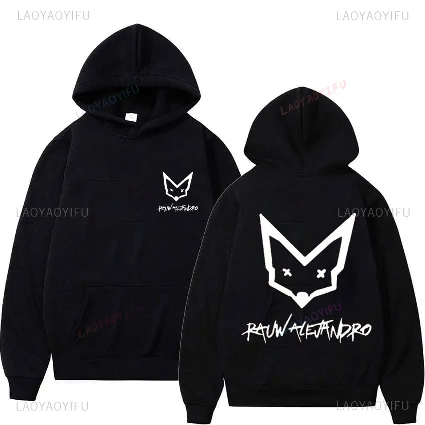 Fashion Rauw Alejandro Printed Men's Hoodies Casual Harajuku Streetwear Hipster Women Hoodie Fashionable Casual Sports Top