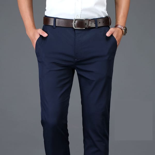MRMT 2024 Brand New Trousers Men's Trousers Casual Straight Trawers Thin Pants for Male Trousers Trawers
