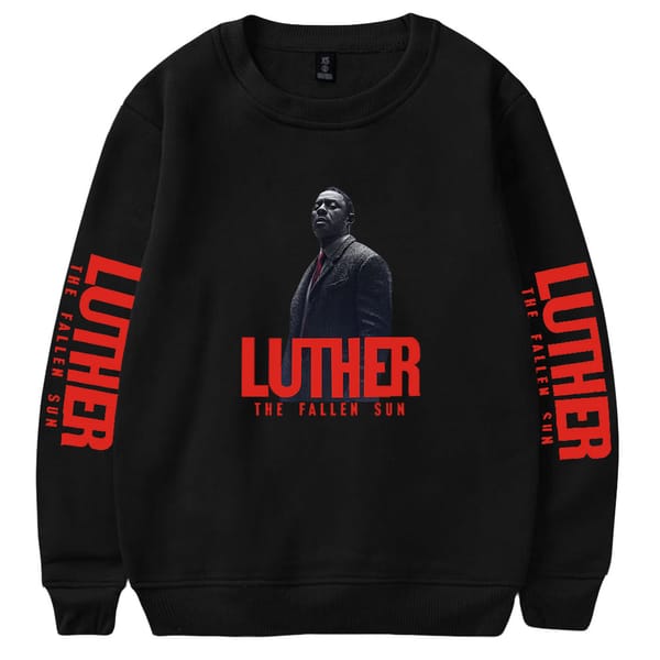 Luther: The Fallen Sun Pullover 2023 New Personalised Sweatshirt Long Sleeve Men's Comfort Adult Crewneck Sweatshirt