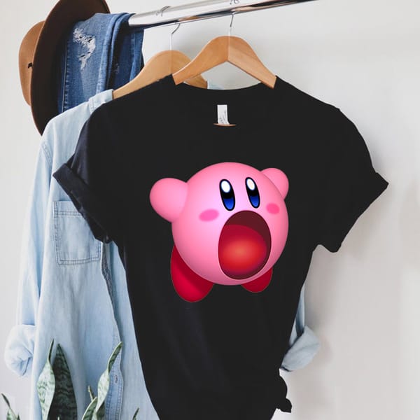 Cute Kirbies Women T-Shirt Casual Short Sleeve Vintage Tops Print Women Tshirt Summer Female T-shirts Women's Clothing Tshirts
