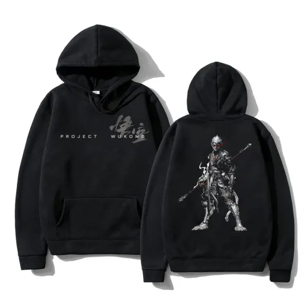 LE Black Myth Wukong Double-sided Printed Hoodie Men's and Women's Casual Game hoodies