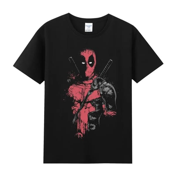 Hero Deadpool t shirt men summer cotton o neck short sleeve women's T-shirt fashion cool Y2K tshirts unisex casual anime top tee