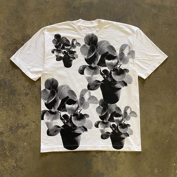 Vintage Street Fashion Flowers Pattern Print T-Shirt Y2k Summer Daily Casual Loose Women's Tops Couple High Quality Tees