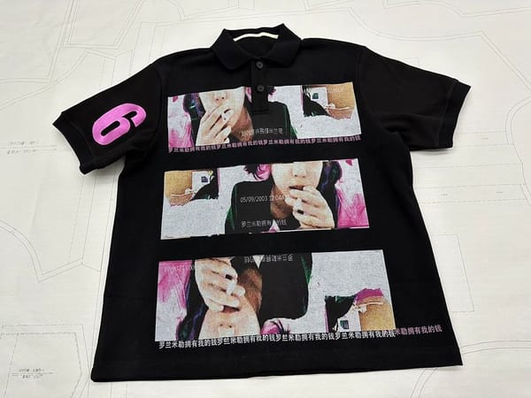Trend Punk Style Loose T-Shirts for Women's Summer Casual Street Personality Printed Polo Shirts Classic Oversized Short-sleeves