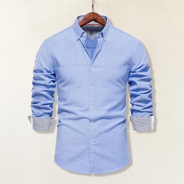 Men Regular Fit Shirt Men Shirt Soft Breathable Men's Cardigan Shirt with Lapel Single-breasted Buttons Mid Length for Fall