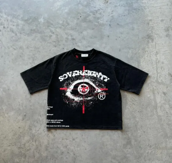 2024 New Y2k Street Hip Hop Gothic Punk Round Neck T-shirt Women's Fashion Loose Casual Versatile Short Sleeve Cotton Top Men's