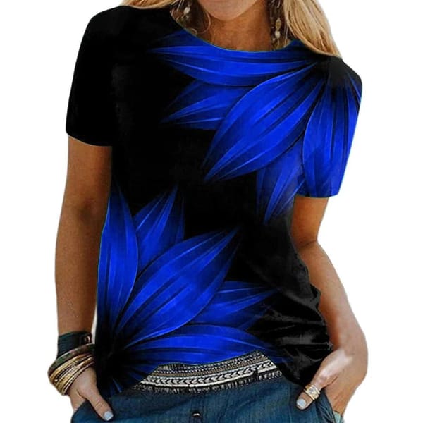 Harajuku Simple 3d Print T-Shirt Casual Short Sleeve Fashion Women's T-Shirts Top Tee O Neck Oversized Female Clothing